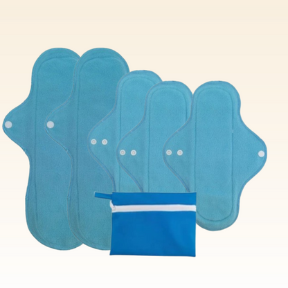 Serviettes Lavables Ava. Flux moyen
